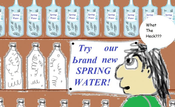 Natural Spring Water  by Bonnie Byrd